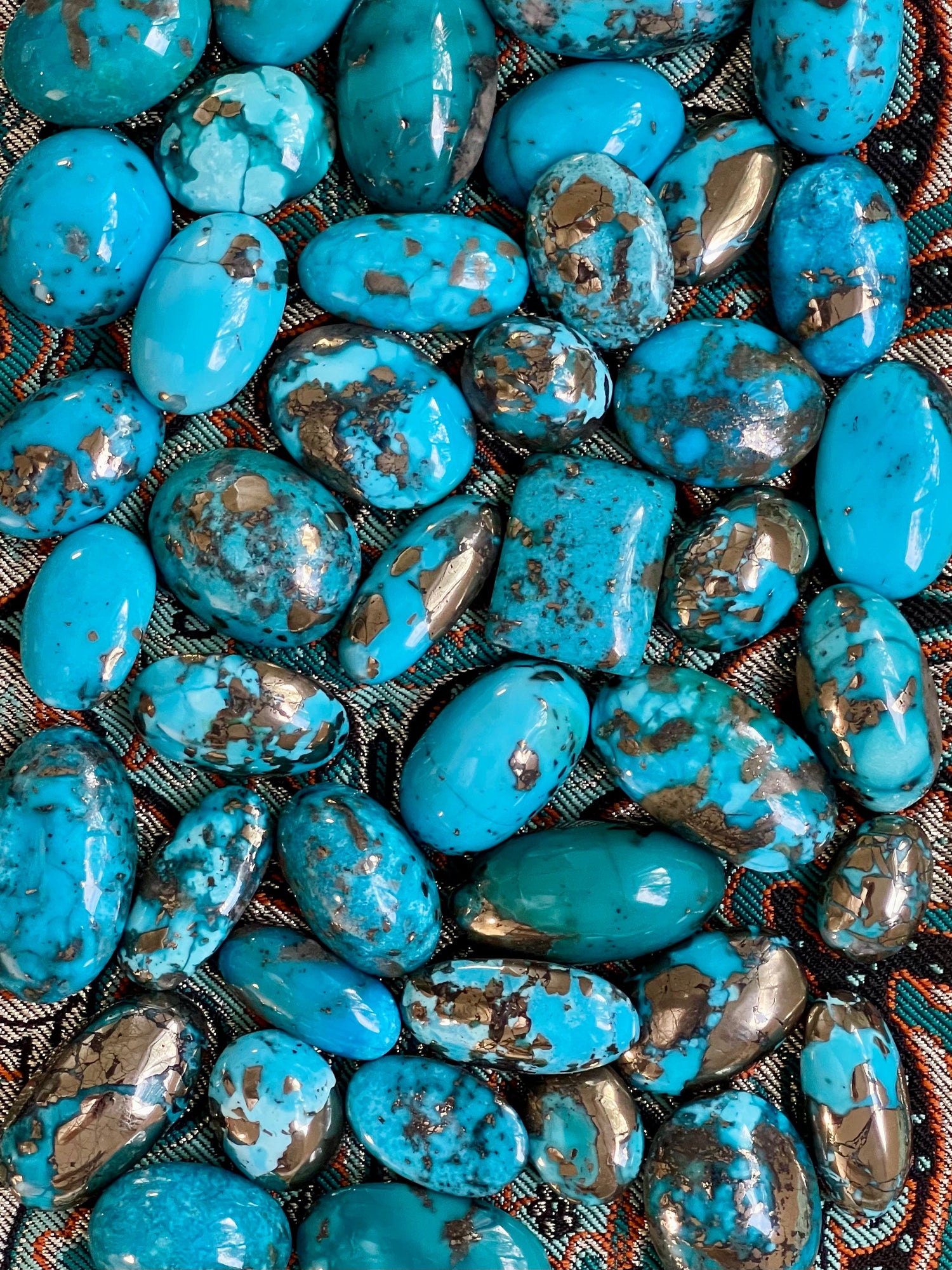 Turquoise from Kerman Mine