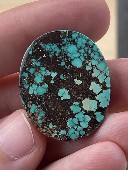 A Magnificent Large Spiderweb Natural Persian Turquoise Stones – Neishabour Mine, Iran, Not-stabilized (#N65)