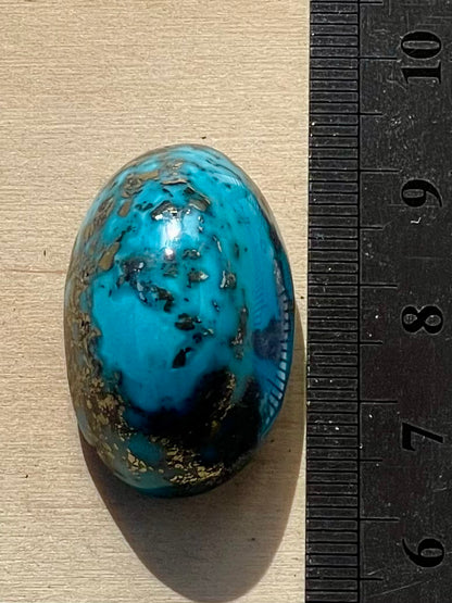 ✨ A Stunning Iranian Turquoise UnusuaL Cabochons – With Golden Pyrite Kerman Mine - Iran ✨ (#K53)