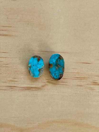 Two Lovely Natural Persian Turquoise From Neishabour Mine, Iran. #N6